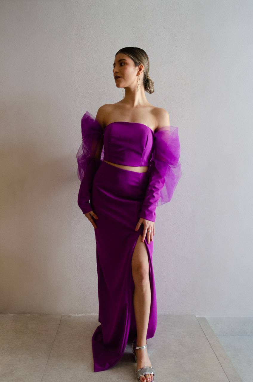 Vestido de fiesta hecho a la medida para eventos en Guadalajara