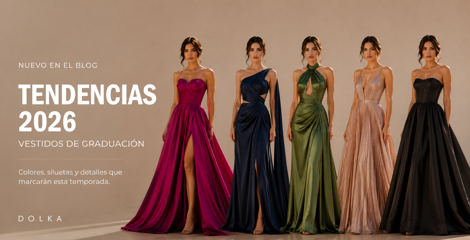 vestidos para graduaciones 2026